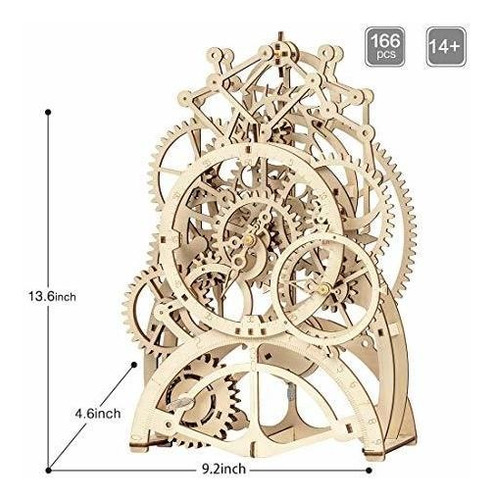 Imagen 5 de 6 de Pèndulo De Newton Rokr Rompecabezas De Reloj De Péndulo Me