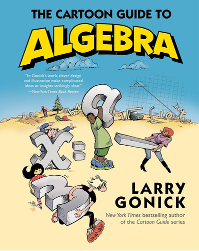 Libro La Guía De Dibujos Animados Para El Álgebra En Inglés