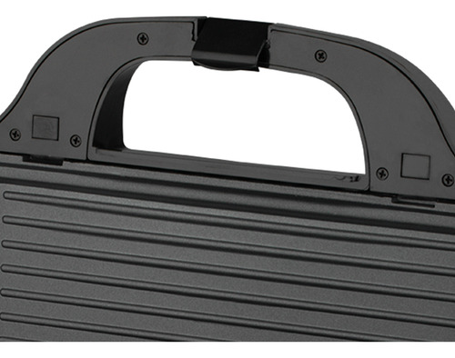 Tostador De Pan Waflera Sandwichera 3 En 1 R.579 1200w Color Negro