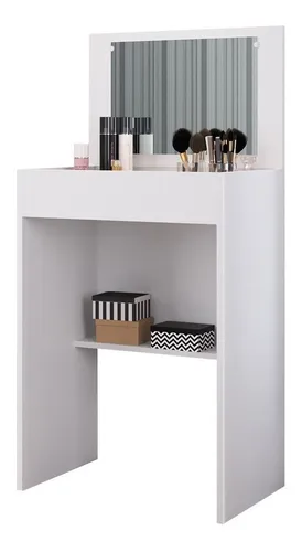 comprar Mueble Tocador Con Espejo Estante Puerta Ideal P\u002F Maquillaje