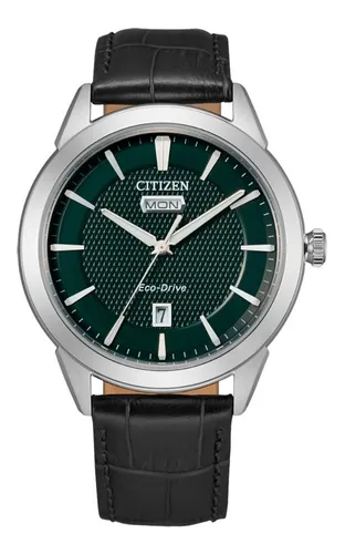 Citizen eco drive negro hombre sale