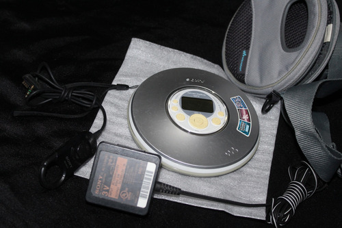 Sony Walkman Discman D-ne321ck Cd Mp3 Control + Cargador