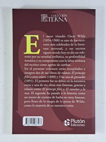 El Principe Feliz Y Otros Cuentos - Oscar Wilde- Libro Nuevo