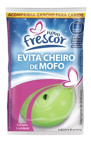 Evita Cheiro De Mofo Perfumado Cartela C/ 6 Unidades Full