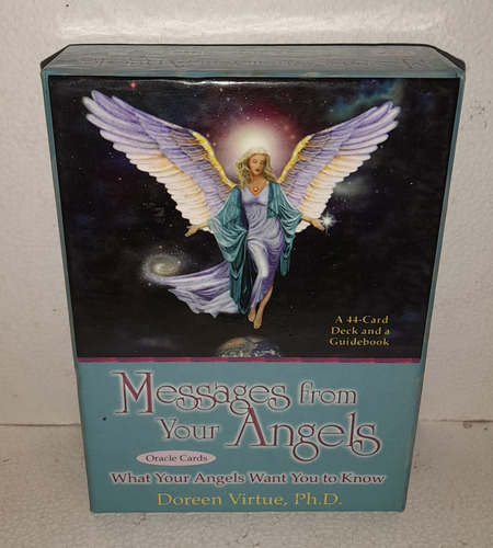 Messages From Your Angels Oracle Cards Doreen Virtue Oraculo (Usado)