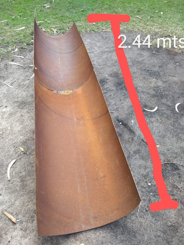 Imagen 3 de 4 de Cilindro De Hierro 3mm De Espesor Ideal Comedero U Otros