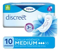 Comprar Toallas Femeninas Tena Incontinencia Medium X 10 Un