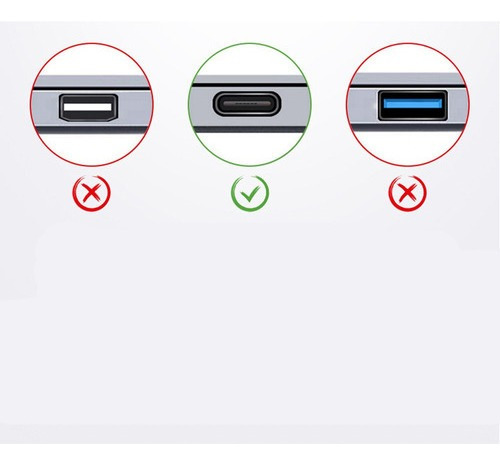 Imagen 2 de 6 de Adaptador Thunderbolt 4k Usb 3.0 Para Macbook Air/pro 2020