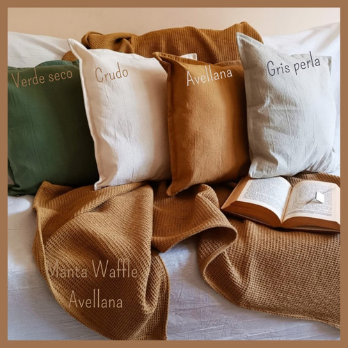 Imagen 5 de 6 de Fundas Para Almohadones Por Mayor 40x40 50x50 50x70 Colores