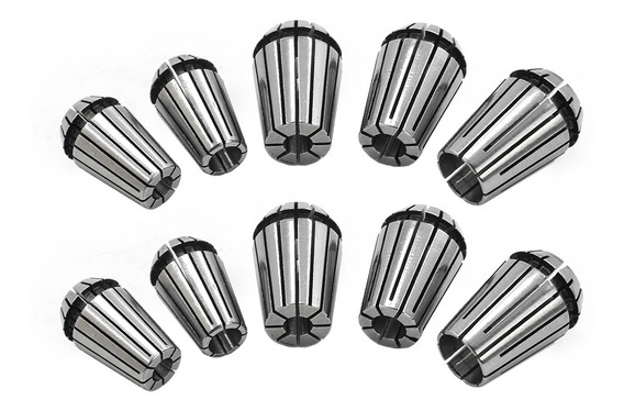 Homyl 2 Piezas ER16 6mm 8mm Spring Collet Set Chuck Collet para M/áquina De Grabado CNC