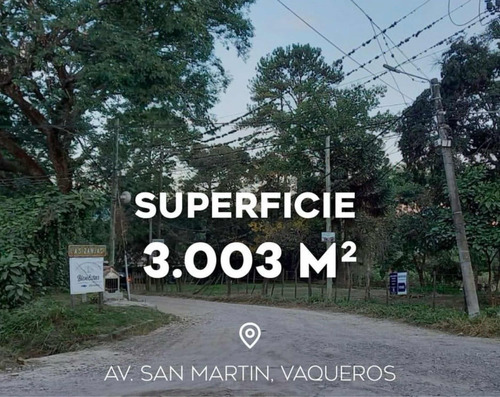 Vaqueros, Salta.... Hermoso Terreno 3000 Mt2 En Venta, Listo Para Escriturar