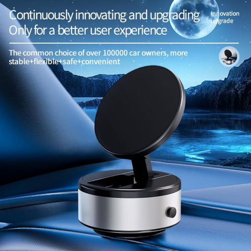 F Soporte Magnético For Teléfono De 360 Grados (negro)