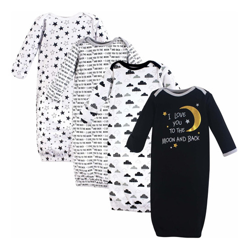 Hudson Baby - Camisón De Algodón Para Bebé, Vestidos De .