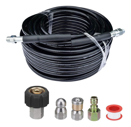 Kit De Bico De Lavadora De Alta Pressão Com Mangueira De