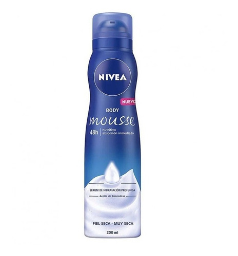 Crema Nivea Body Mousse Nutritiva - Crema Cuerpo