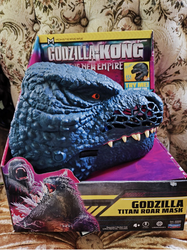 Godzilla X Kong New Empire Godzilla Titan Roar Máscara.