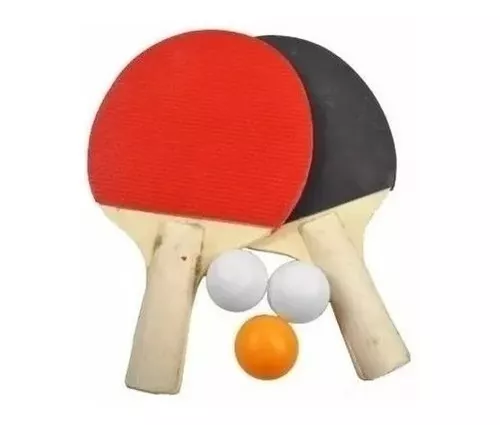 Kit 2 Raquete Tênis Mesa Ping Pong Profissional