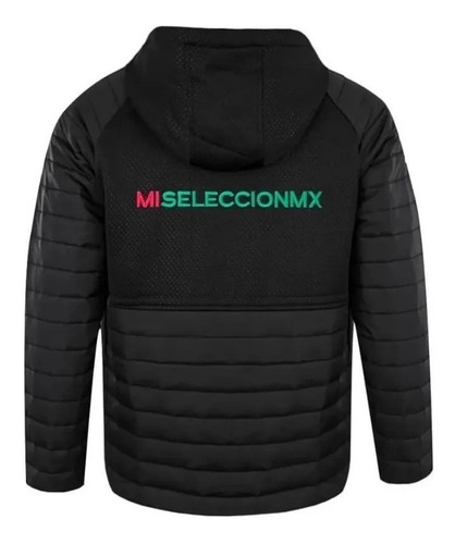 Imagen 2 de 7 de Chamarra Hombre Deportiva Seleccion Mexicana 100% Original