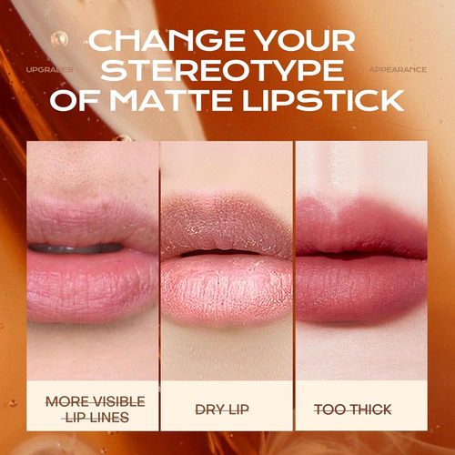 Mistine Labial Creamy Con Acabado Mate Antiadherente