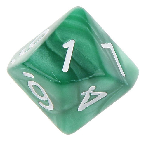 4x10 Uds Dados Caras D10 Jugando D&d Rpg Juegos De
