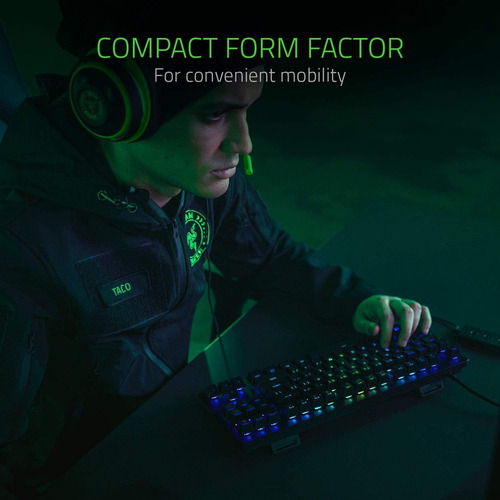 Imagen 5 de 12 de Razer Huntsman Tournament Edition - Negro - RGB - QWERTY - Inglés US - Razer Linear Optical