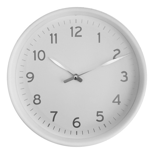 Reloj De Pared, Analógico 30 Cm, Diámetro - 13099