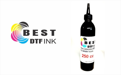250 Cc Tinta Para Dtf Colores Cmyk Mejor Calidad Marca Best