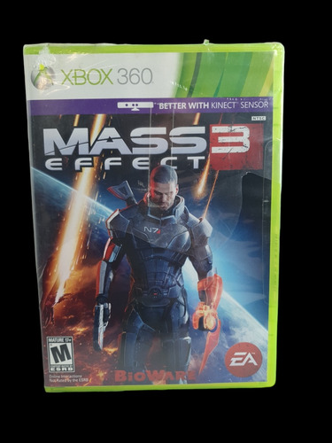 Mass Effect 3 Juego Para Xbox 360 Better With Kinect Sensor