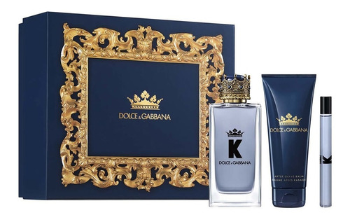 3 peças Kit Dolce & Gabbana K com volume unitário de 100 ml