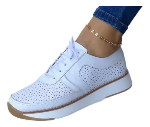 Calzado Bolichero En Cuero Zapatos Deportivos Para Mujer Cuotas