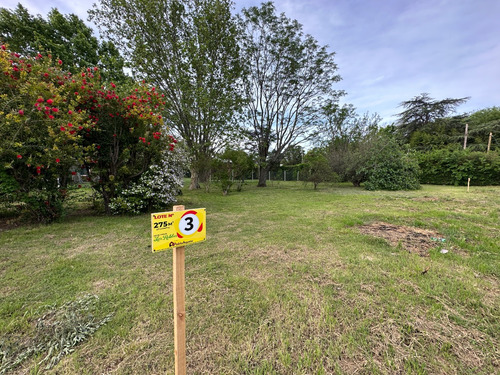 En Venta Lote Baldio En Barrio Cerrado Los Robles - Escritura Inmediata O Financia