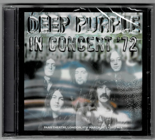 Deep Purple: In Concert 72 ( Cd Sellado)