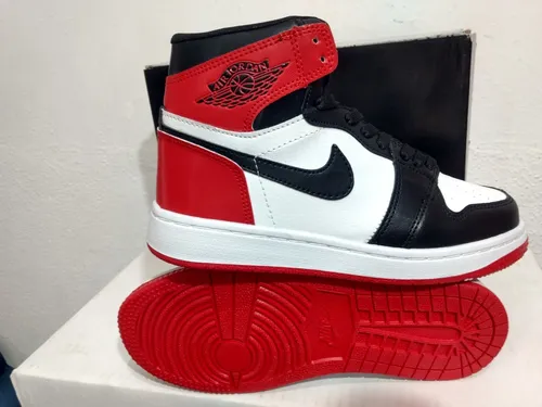 Jordan rojo y blanco clearance