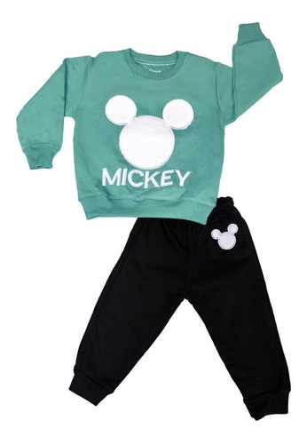 Conjunto Para Niño Mickey Mouse - Franela