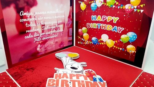 Imagem 4 de 6 de Festa Na Caixa Explosão Feliz Aniversário Super Amiga