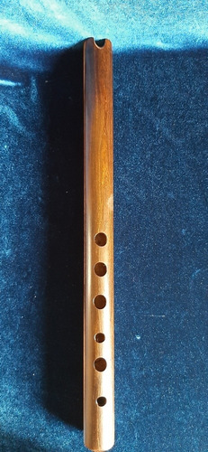 Imagen 1 de 4 de Quena De Madera De Jacaranda Inst. Profesionales