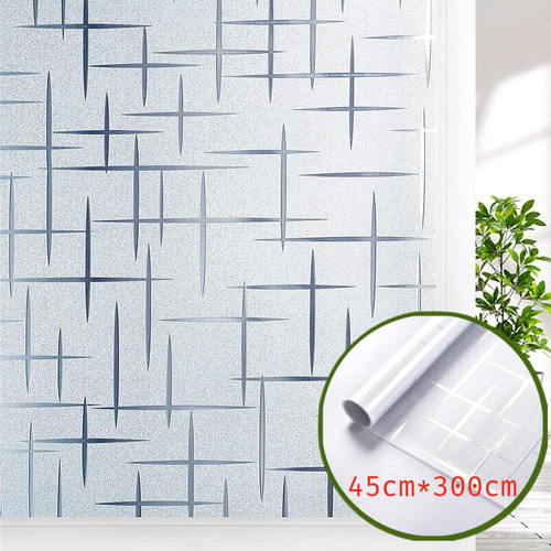 Película de privacidad para ventana, película de vidrio esmerilado para ventana, bloqueo solar, adhesivo de vidrio no adhesivo, adhesivo decorativo para puerta, cubierta de tinte autoestática