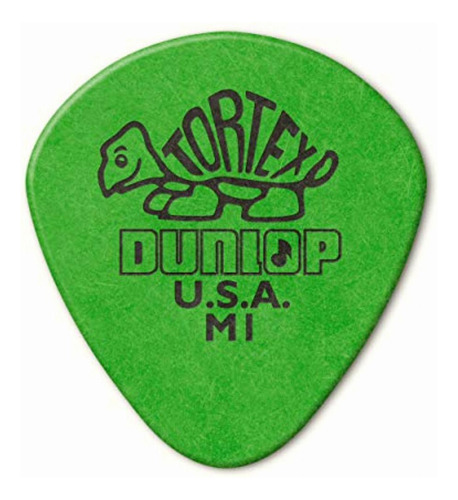 Dunlop 472rm1 Tortex® Jazz, Verde, 88 Mm, 36 Unidades