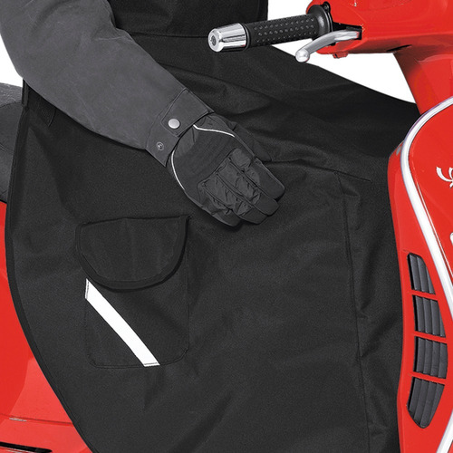 Funda Impermeable Cubre Piernas Scooter Held Abrigo Invierno Color Negro