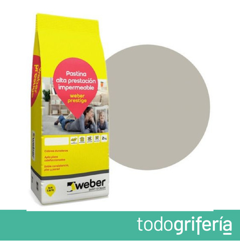 Weber Color Pastina Prestige Niebla 2kg