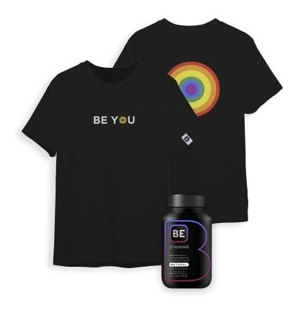 Be Prepared Camiseta Be You + Be Prepared 60 Cápsulas