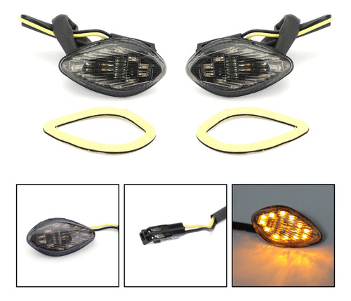 Para 1997-2008 Honda Cbr1000 Montaje Empotrado Led Euro Giro