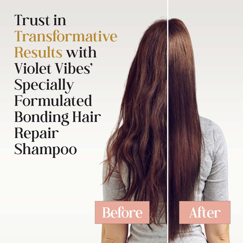 Shampoo Reparador De Cabelo Violet Vibes Bonding | Fórmula D