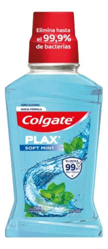 Enjuague Bucal Colgate Plax Menta Suave 250 Ml (7377)