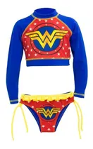 Comprar Trajes De Baño Para Niñas-  Mujer Maravilla