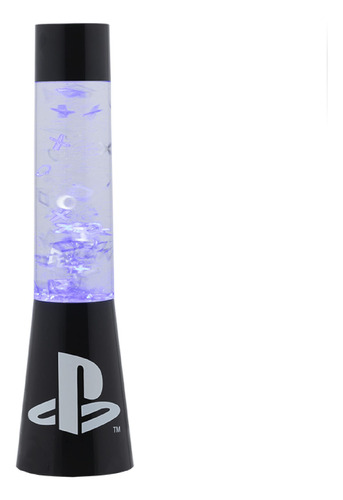 Paladone, 33 Cm, Playstation Glitter Flow Lamp Night, Decora