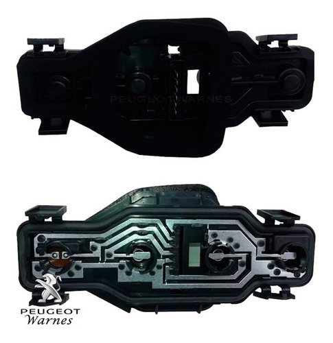 Par De Portalamparas Circuito Faro Trasero Peugeot Partner