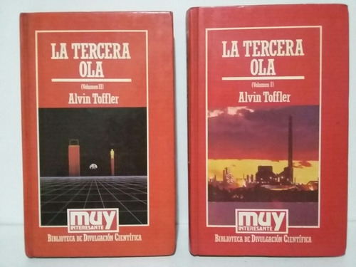 La Tercera Ola. Por Alvin Toffler. Volumen I Y Il. Lote X 2.