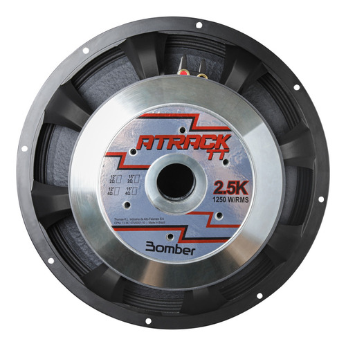Woofer Atrack Tt 15 Polegadas 5.0k 1250w Rms Bobina 4 Ohms