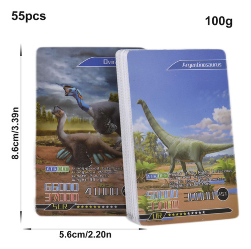 Tarjetas Coleccionables De Dinosaurios Tarjetas Flash Tarjet